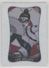 2014 Rittenhouse Marvel Dangerous Divas Series 2 Diamond 9/10 Lady Bullseye 1ci