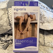 Sigvaris Essential Opaque Medical Compression Stocking Thigh High XS 30-40 mmhh