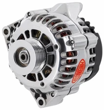 Powermaster 68231 GM CS130D 5.31 Rear Post Alternator Polished 165 Amp Serpentin