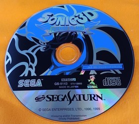 Sega Saturn Software Model Sonic 3D Flicky Island Sega FIH22