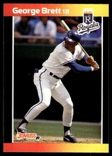 George Brett 1989 Donruss #204 Royals MLB READ FREE SHIPPING AutographDen