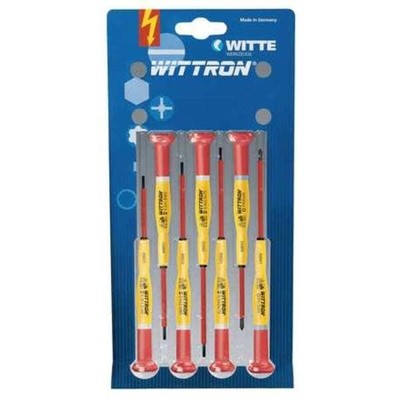 Witte Insltd Precision ScrwdrvrSt, NmPcs7 9T 89377 Witte 9T 89377 843221019372
