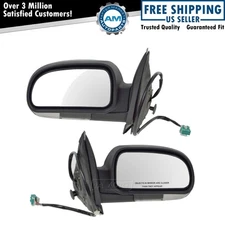 Power Heated Side View Mirrors Pair Set of 2 for 2006-2007 Trailblazer Envoy