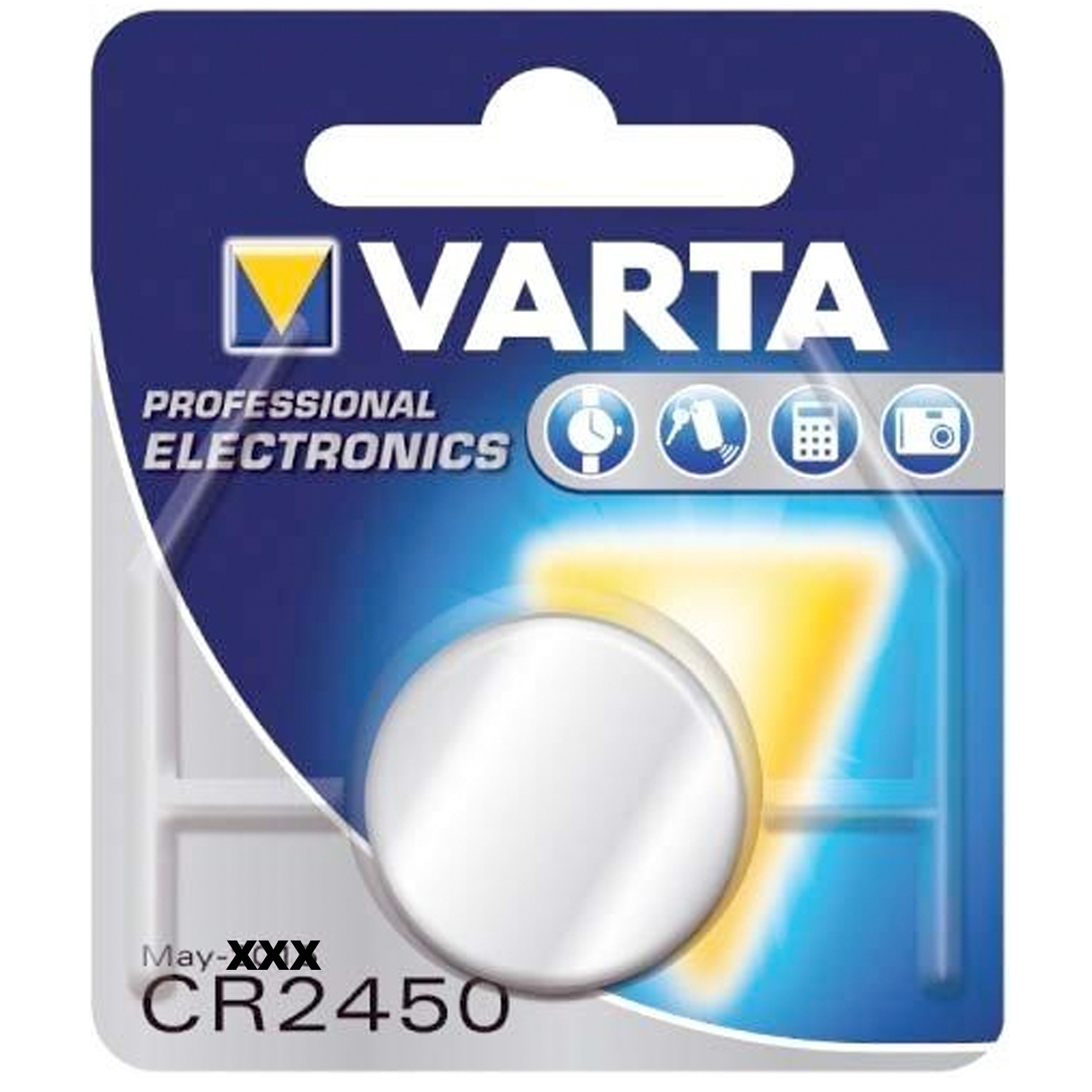 2X Cr2450 # Varta # Batterien  Lithium Cr 2450 Batterie + + Portofrei
