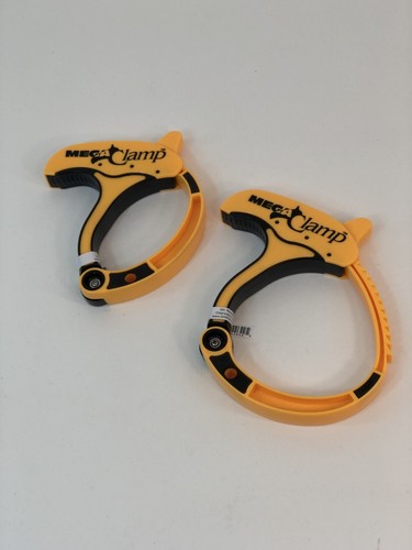 Mega Cable Wire Hose Clamp Pro 2" - 4" Black Yellow MC 4509-UE-012 Large - Picture 15 of 17