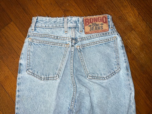 BONGO Blue Denim Jeans 5 Tapered Distressed Vintage - Bild 14 von 19