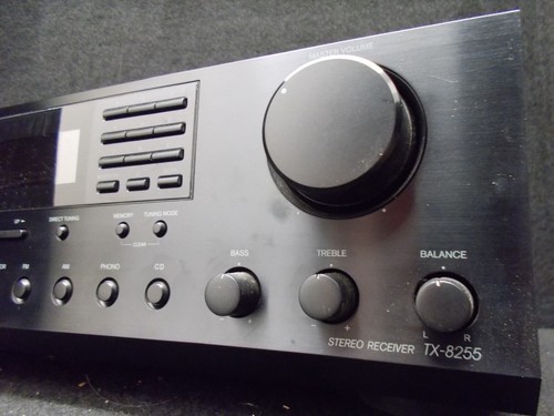 Onkyo TX-8255, Receiver, vmtl. Nichtraucherhaushalt, schwarz. #L-241 - Bild 3 von 4