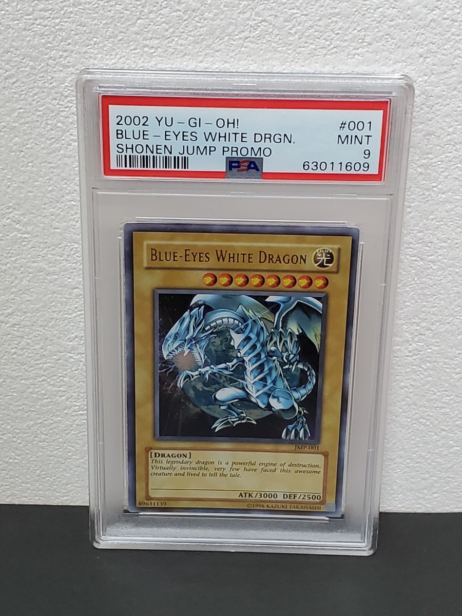 2002 YU-GI-Oh! Shonen Jump Promo 001 Blue-Eyes White Dragon 2002 YU-GI-Oh! Shonen Jump Promo 001 Blue-Eyes White Dragon