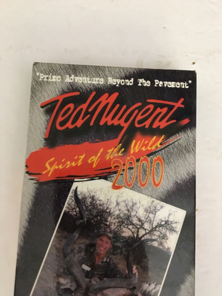 Ted Nugent Spirit Of The Wild 2000-Bow Hunting VHS-TESTED-RARE 