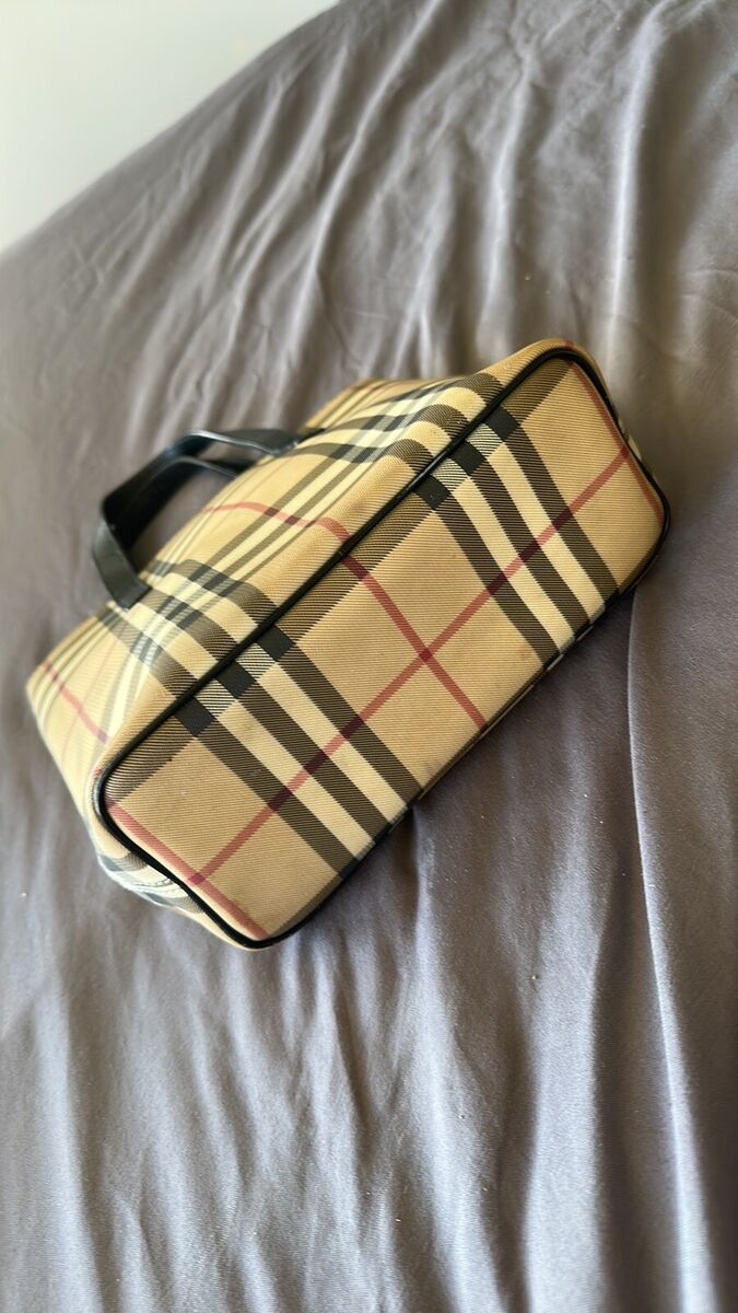 Burberry London Women's Nova Check Tote Bag Beige | eBay Burberry London Women's Nova Check Tote Bag Beige | eBay