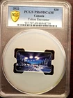 2022 CANADA YUKON ENCOUNTER 1 OUNCE .9999 FINE SILVER PCGS PROOF 69 DCAM