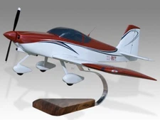 Van’s Vans RV-7A Version 2 Desk Wood Airplane New Model Large Scale 1/18