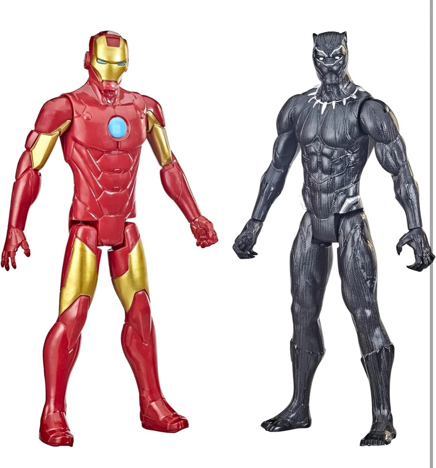 Figura de acción Marvel Titan Hero Series Multipack, 6 figuras de acción, 12 pulgadas... Foto 3 de 4