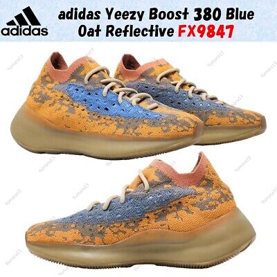adidas Yeezy Boost 380 Blue Oat Reflective FX9847 Men's Size adidas Yeezy Boost 380 Blue Oat Reflective FX9847 Men's Size