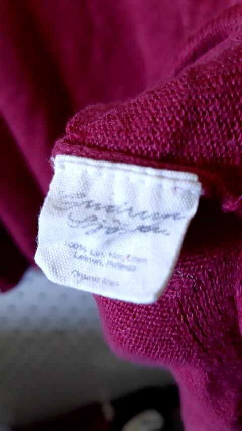 GUDRUN SJODEN Knitted Solid Basic Linen Tunic Pul… - image 13