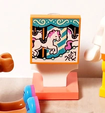 New LEGO TV Cartoon Carnival Happy TV Show Saturday Morning Fun Carousel Fair