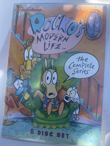 Rockos Modern Life The Complete TV Serie 2013 8-DVD Set 52 Episoden Cartoon Kult