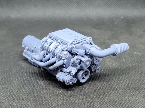 LS3 LS1 Magnuson Supercharged model engine resin 3D printed 1:24-1:8 scale - Picture 2 of 9