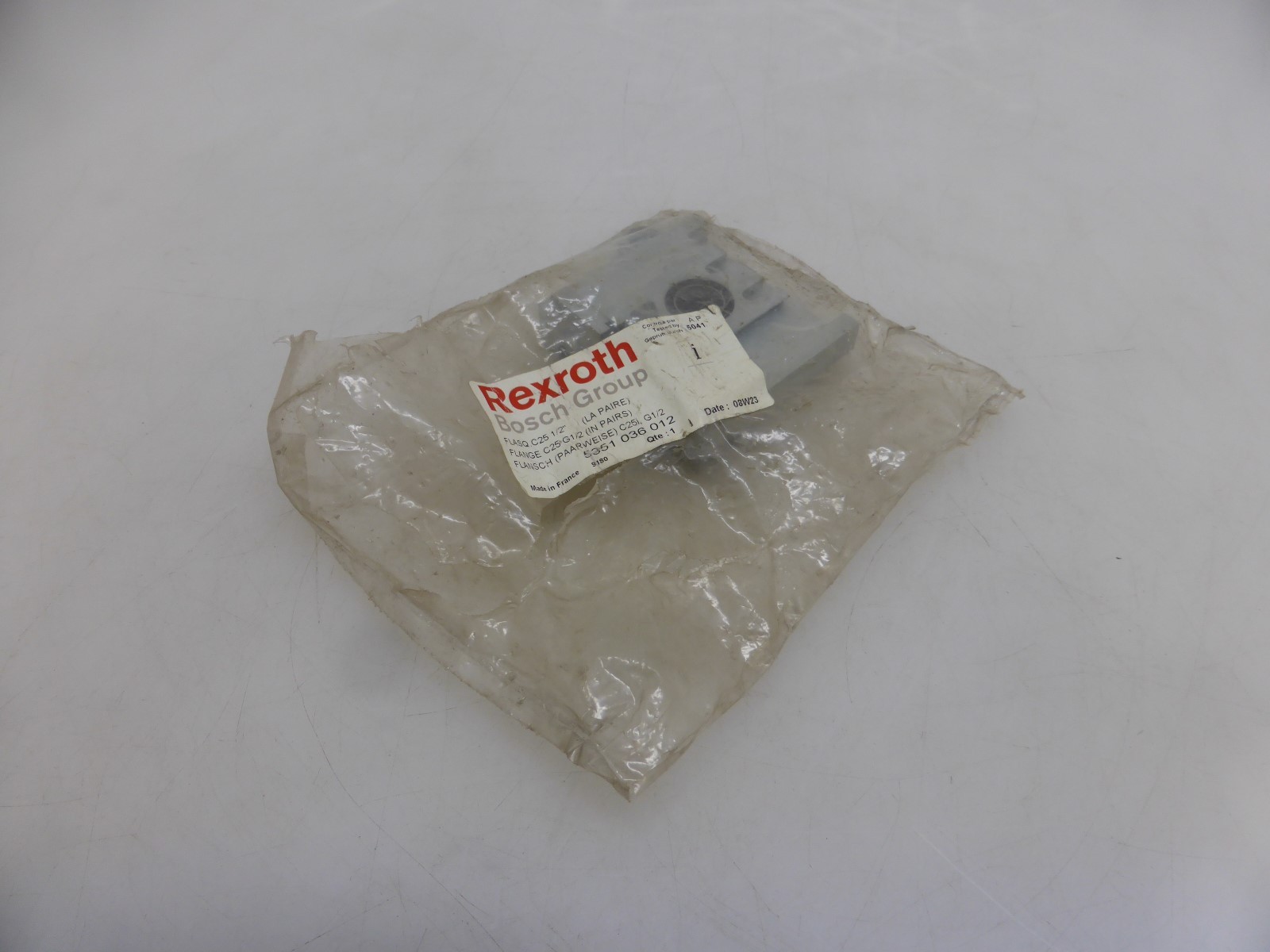 Rexroth Bosch Group Flange Flasq C25i, G 1/2 5351036012