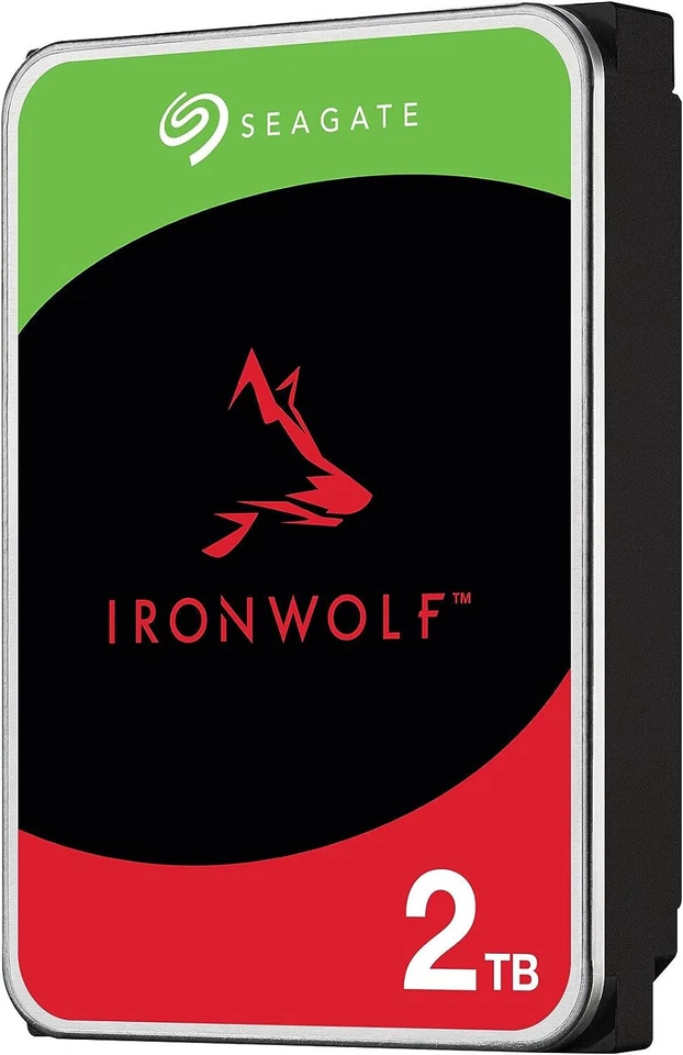 Seagate IronWolf 2TB Hard Disk Interno 3.5" NAS RAID SATA 5400 RPM ST2000VN003