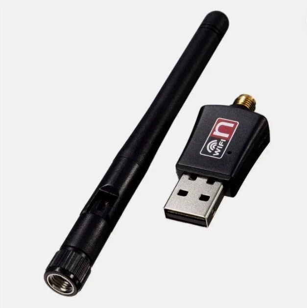 USB WiFi Adapter 150Mbps Wireless Network Card with 2dBi Antenna for PC Laptop - Image 4 of 4