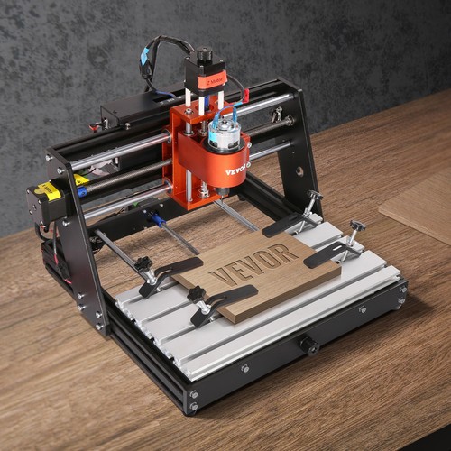 VEVOR CNC-Fräsmaschine Graviermaschine 120W 3-Achsen-GRBL-Steuerung Holzgravur - Bild 8 von 12