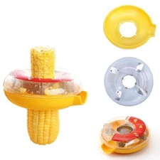 One-Step Corn Peeler Efficient Kernel Removal  Tool Kitchen Cob Cutter Stripper