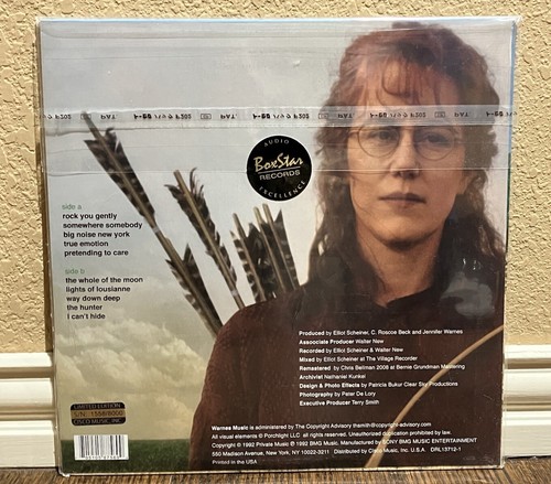 JENNIFER WARNES - The Hunter Vinyl LP Sealed Ltd Ed #1558/8000 Cisco - Picture 2 of 2