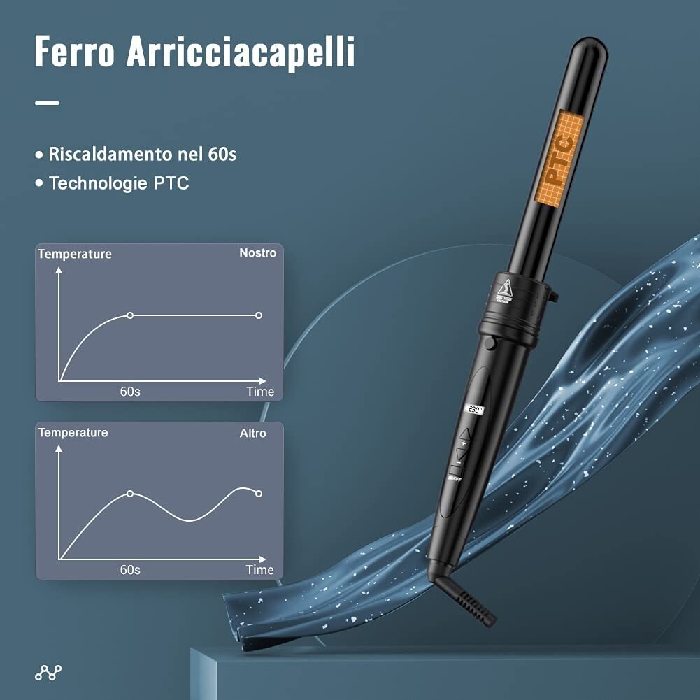 Ferro Capelli 5 in 1 per Onde Perfette - Tutorial Style a Casa - 2