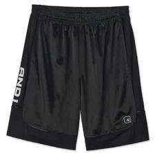 New And1 Mens Basketball Gym Court Shorts Adjustable Waist S M L 2XL 3XL Black