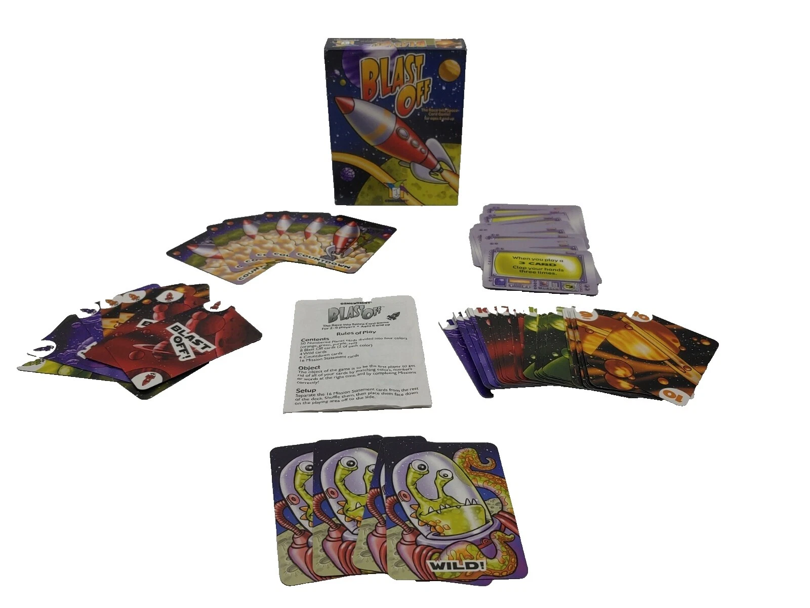 Gamewright космическая доска и традиционные игры