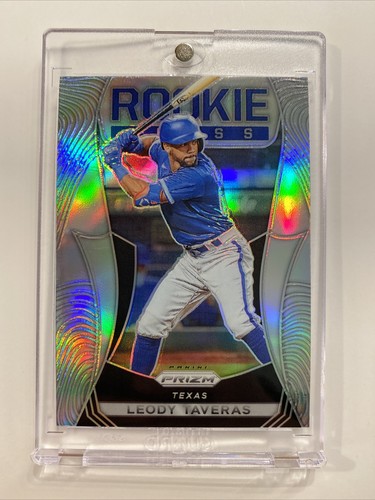 Leody Taveras /OF RC 2021 Prizm Baseball Silver Rookie Class Insert Rangers RC18