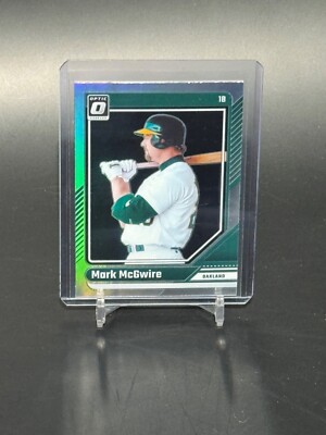 2024 Panini Donruss Optic #53 Mark McGwire Holo Silver Prizm Oakland A's |  eBay