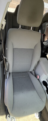 2010 DODGE  AVENGER FRONT RIGHT PASSENGER SEAT GRAY CLOTH OEM