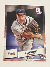 2024 Topps Big League Baseball #4 - Allan Winans RC - Atlanta Braves