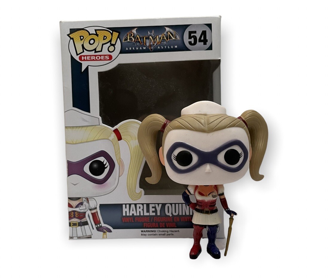 FunkoPop！54 HARLEY QUINN Funko Pop! Harley Quinn #54 Batman Arkham Asylum Heroes