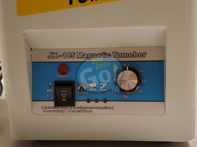 Magnetic   180mm Jewelry Polisher Super Finishing Machine JX-185 #WD8
