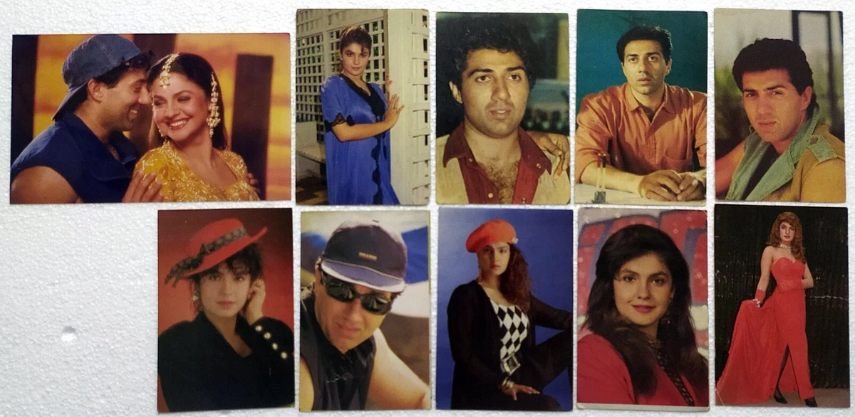 Bollywood Actor - Sunny Deol - Pooja Bhatt - 10 Post card Postcard Photo  Set Lot | eBay