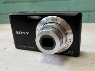 2819 SONY Cyber Shot デジカメ DSC-W530 ブラック SONY Cybershot DSC-W530 - Black - Etsy