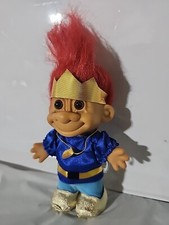Lot of 15 Vintage Prince Charming Troll Doll 18559 Royal Burnt Rust Red Hair New