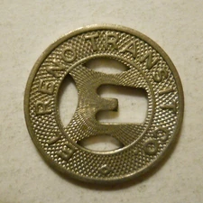El Reno Transit Company (Oklahoma) transit token - OK320B