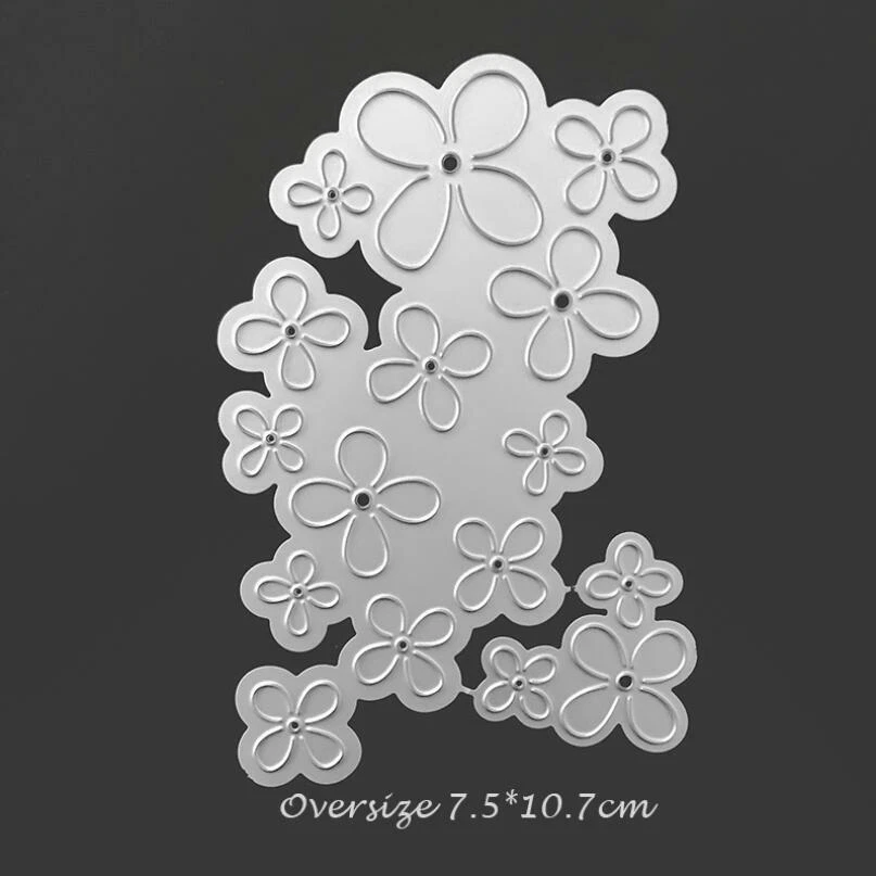 Blume Embossing Metall Stencil Cutting Dies Scrapbooking Stanzschablone Karte  - Bild 2 von 4