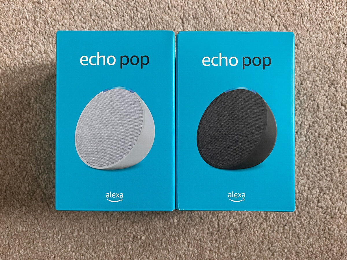 Echo Pop Smart Speaker with Alexa Voice Recognition & Control