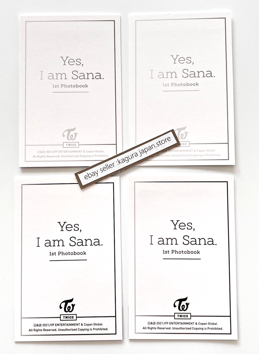 アート・デザイン・音楽 TWICE Yes, I am Sana TWICE SANA YES I AM SANA 1ST PHOTOBOOK - Kpop USA