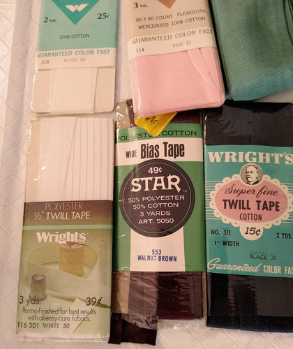 Mixed Lot of Sewing Notions Embrod Thread Bias Tape Blanket Binding + #23102 - Picture 18 of 23