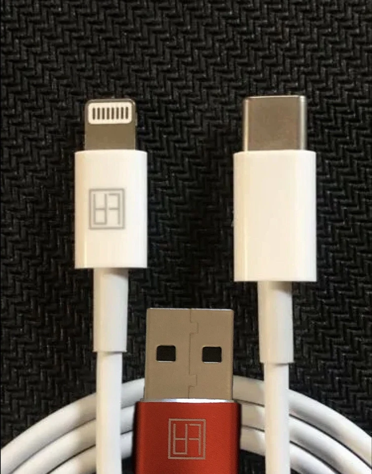 2 Amp Charger & Data Sync USB-C Cable Cord for iPhone 15 14 13 12 11 X 8 7 6S 6 - Image 2 of 4