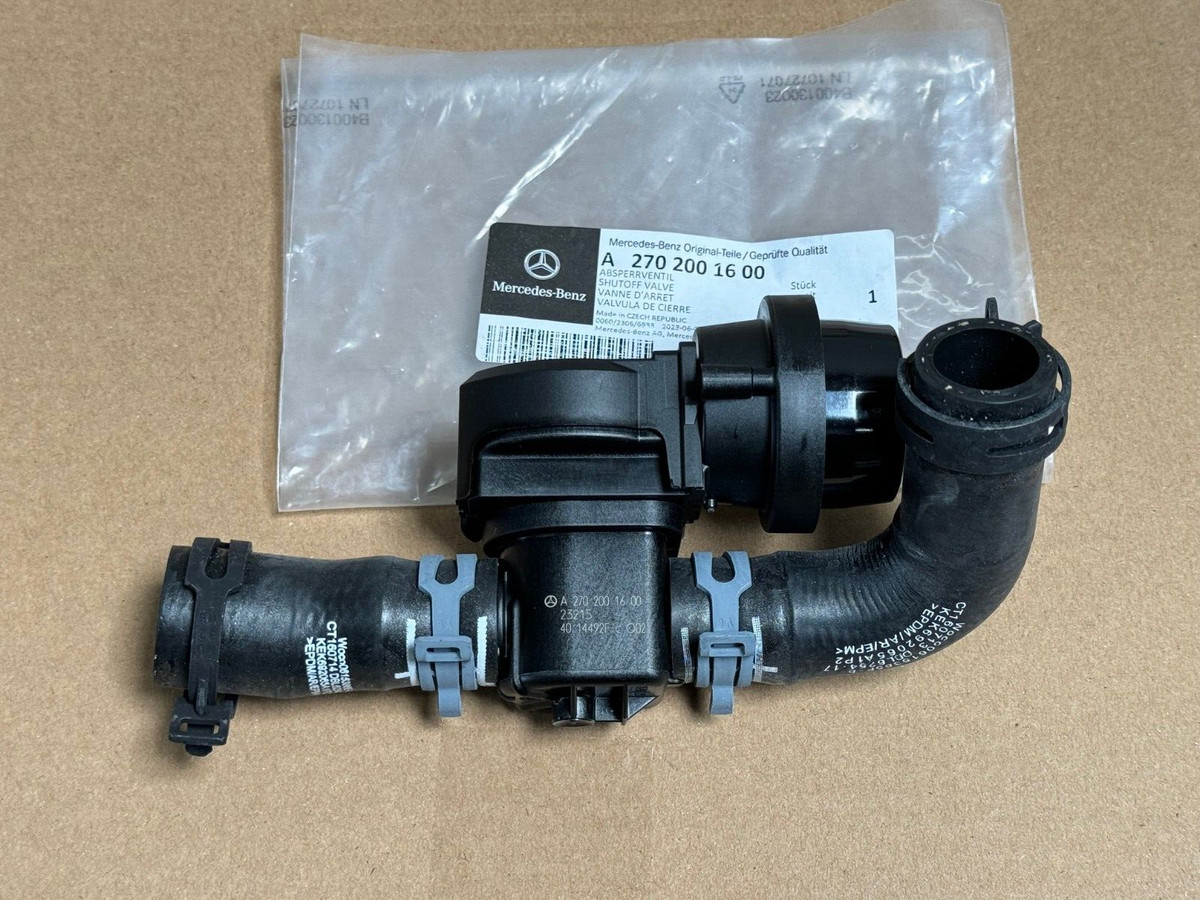 MERCEDES-BENZ CLA250 GLA250 Genuine COOLANT SHUTT OFF VALVE