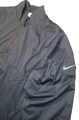 Nike Golf Men's Storm-FIT Victory Jacket Full-Zip Navy Blue Small