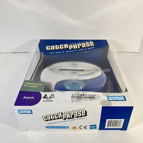 Catch Phrase Electronic Handheld Adult Party Game 2009 Parker Brothers NEW - Picture 3 of 6