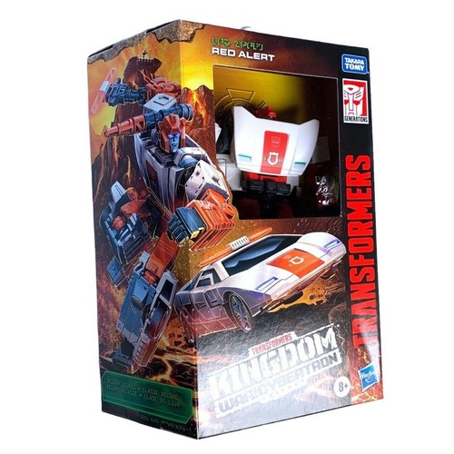 Transformers Kingdom Red Alert Walgreens Exclusive War for Cybertron Figure MISB - Picture 4 of 12